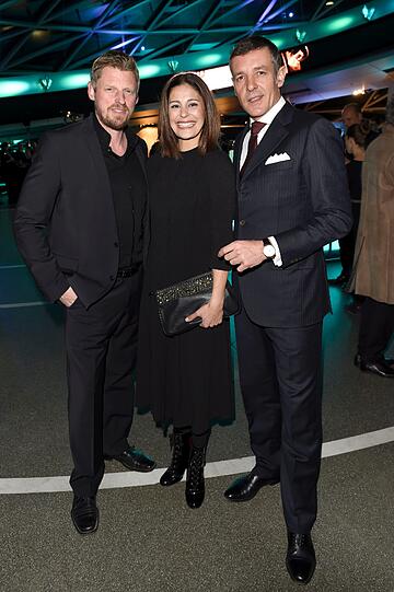 Martin Gruber, Funda Vanroy und Tiffany-Manager Nicola Andreatta