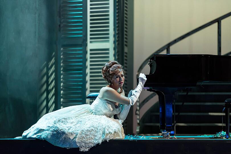 Sally du Randt als Primadonna in der Oper von Rufus Wainwright.