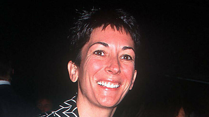 Ghislaine Maxwell im Jahr 2000