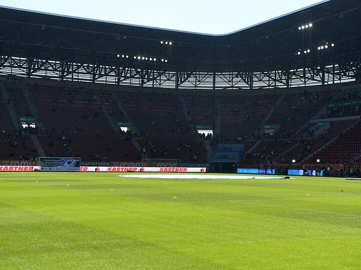 Blick in das Augsburger Stadion. Foto: Sven Hoppe/Archivbild