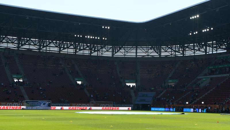 Blick in das Augsburger Stadion. Foto: Sven Hoppe/Archivbild Blick in das Augsburger Stadion. Foto: Sven Hoppe/Archivbild