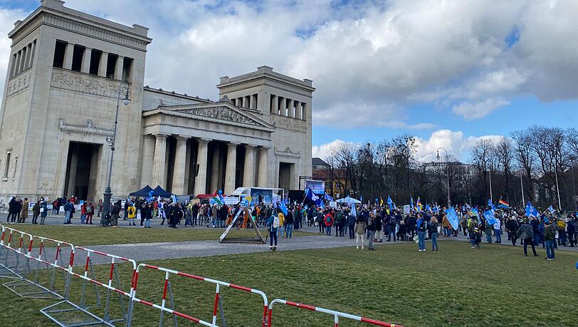 Antisiko-Demo am Königsplatz Antisiko-Demo am Königsplatz