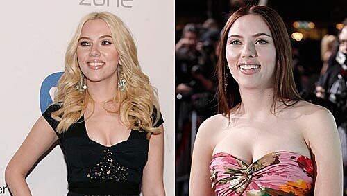 Zwei Mal Scarlett: Links im alten Look, rechts im neuen. Zwei Mal Scarlett: Links im alten Look, rechts im neuen.
