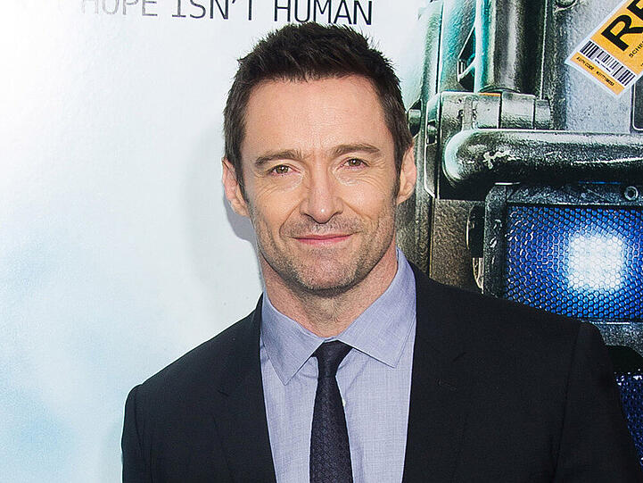 Hugh Jackman bei der Weltpremiere von "Chappie" in New York