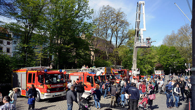 Tag der offenen Tür bei der Münchner Feuerwehr.