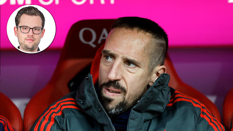"Kaum zu halten"- schreibt AZ-Sportchef Christoph Landsgesell über den Fall Ribéry.