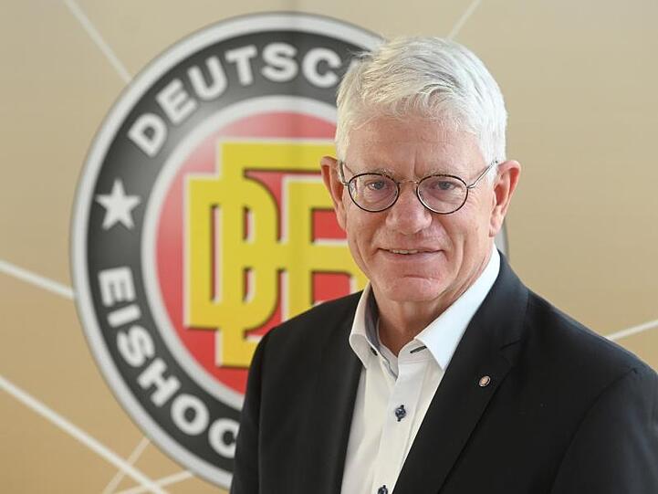Franz Reindl ist der Präsident des deutschen Eishockey-Bundes (DEB).