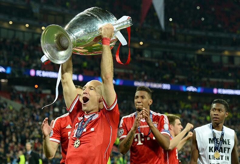 Tränen, Jubel, Emotionen: Der deutsche Meister FC Bayern hat die Champions League gewonnen. Hier gibt's die Bilder der Freude aus Wembley