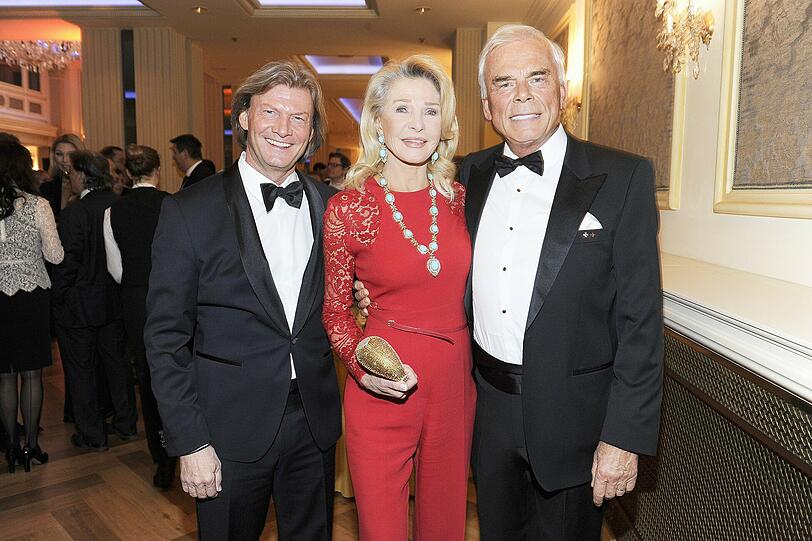 Christian Marek, Marina Swarovski und Adalbert Lhota