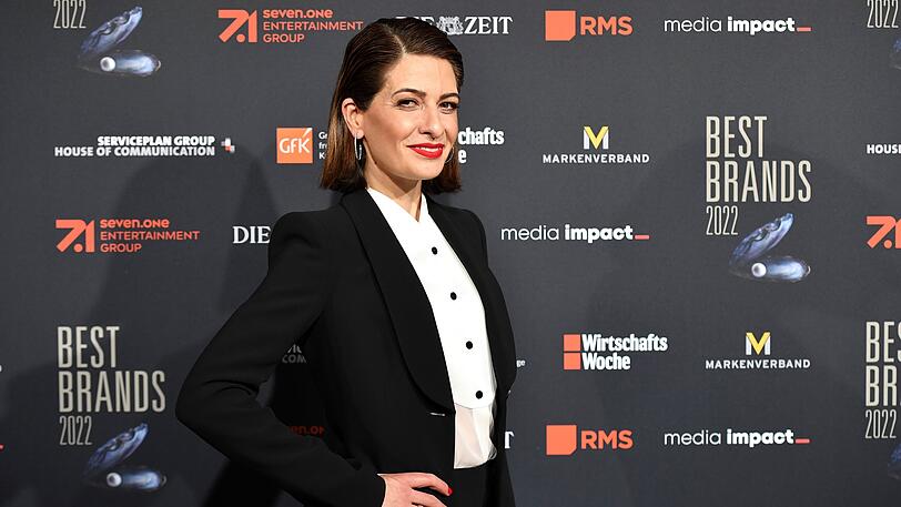 Linda Zervakis führte durch die Glamour-Gala im Bayerischen Hof.