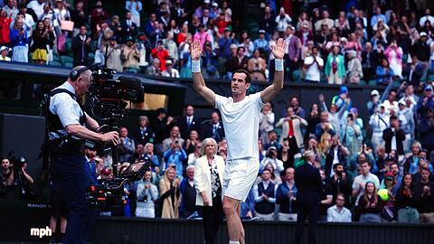 Für Andy Murray wird es wohl sein letztes Wimbledon sein.