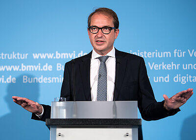 Alexander Dobrindt spricht über die Sondierungsgespräche.