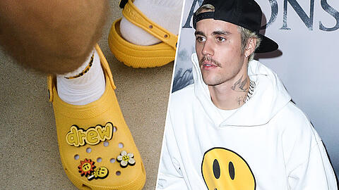 Justin Bieber macht mit Crocs gemeinsame Sache.
