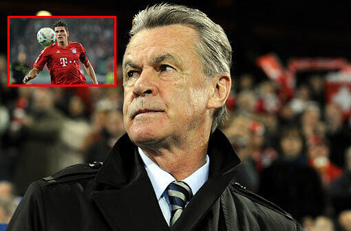 Mag Mario: Ex-Bayern-Coach Ottmar Hitzfeld hat sich vor dem Top-Spiel des 13. Spieltags gegenüber dem TV-Sender Sky zum Duell seiner beiden Ex-Klubs geäußert - und war voller Lob für FCB-Stürmer Mario Gomez.