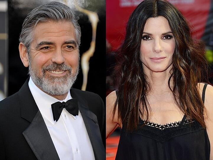 George Clooney und Sandra Bullock feiern in Venedig die Premiere von "Gravity"