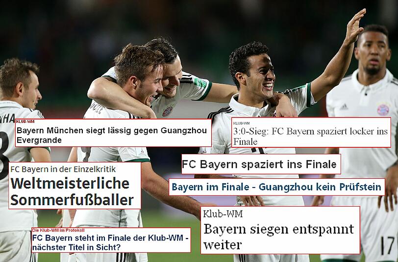 Der FC Bayern zieht in Marokko ins Finale der Klub-WM ein. Das sagt die nationale Presse.