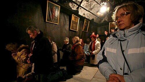 Betende Menschen in Bethlehem Betende Menschen in Bethlehem