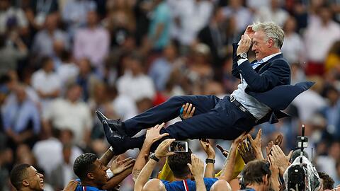 Unter Deschamps wurden Les Bleus 2018 Weltmeister.