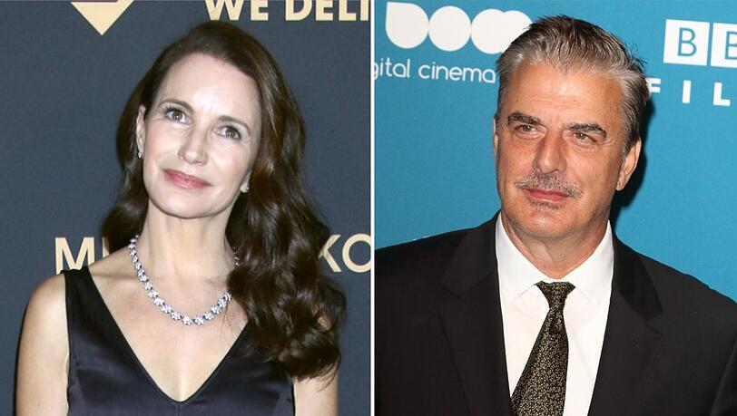 Waren immer nur Kollegen: Die "Sex and the City"-Stars Kristin Davis und Chris Noth.