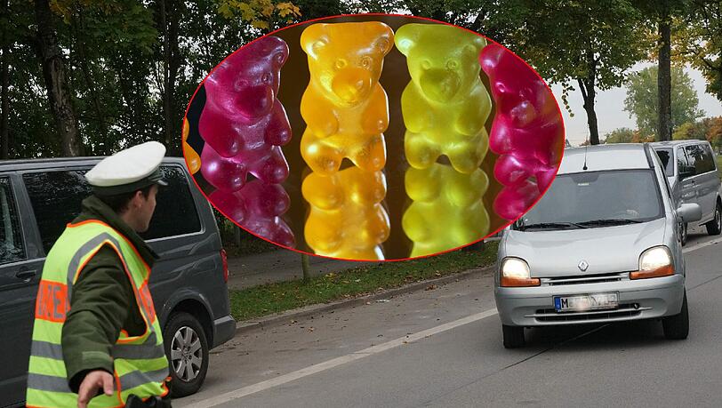 Der Polizei ist ein süßer Fang ins Netz gegangen. 10 Kilogramm Gummibärchen machten Polizisten in Ulm stutzig. Der Polizei ist ein süßer Fang ins Netz gegangen. 10 Kilogramm Gummibärchen machten Polizisten in Ulm stutzig.