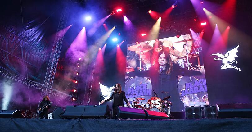 Die Bilder vom Black Sabbath-Konzert auf dem Königsplatz!