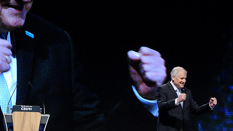 Hat sich heißer geredet: Horst Seehofer beim Politischen Aschermittwoch in Passau.