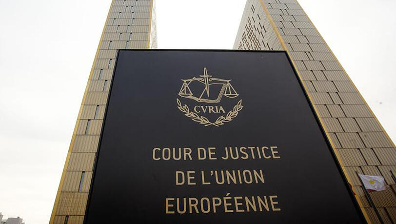 Die beiden Türme des Europäischen Gerichtshofs (EuGH) in Luxemburg. Die beiden Türme des Europäischen Gerichtshofs (EuGH) in Luxemburg.