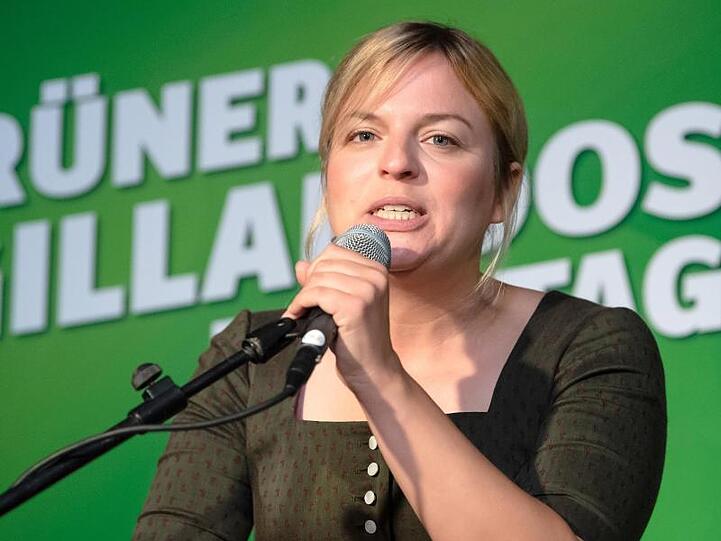 Katharina Schulze, Fraktionsvorsitzende von Bündnis 90/Die Grünen im bayerischen Landtag. Foto: Sven Hoppe
