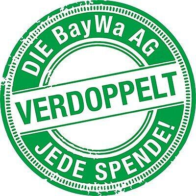 Einmal spenden, doppelt helfen: Jede Spende an die BayWa Stiftung wird von der BayWa AG verdoppelt!