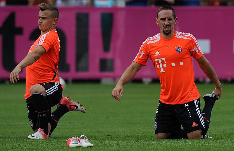 Trotz brütender Hitze am Samstag: In der Säbener Straße trainiert der FC Bayern für den Saison-Start.