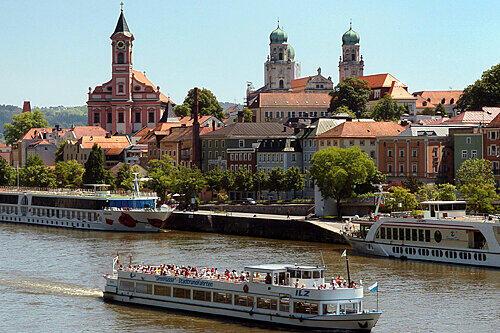 Die Altstadt von Passau.