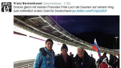 Franz Beckenbauer auf Twitter. Franz Beckenbauer auf Twitter.