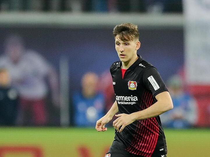 Bayer Leverkusens Panagiotis Retsos am Ball. Foto: Jan Woitas/Archiv