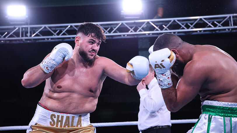 Hart im Nehmen: Boxer Granit Shala. Hart im Nehmen: Boxer Granit Shala.
