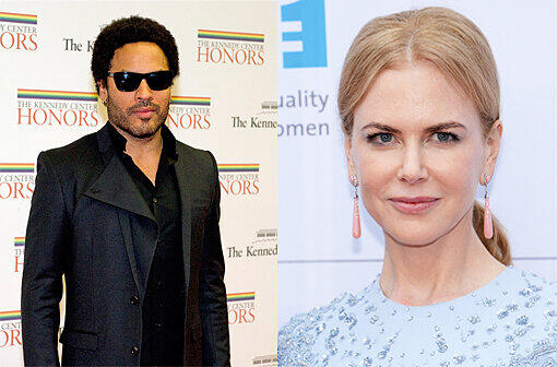 Nicole Kidman war von 2003 bis 2005 mit Rock-Star Lenny Kravitz liiert. Seit 2006 ist die Schauspielerin mit Country-Sänger Keith Urban verheiratet. Die drei verstehen sich so gut, dass Lenny Kravitz den Ehemann seiner Ex bei einer Preisverleihung sogar in den Arm genommen hat.