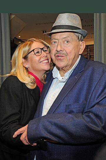 Sie gibt ihm Kraft: Joseph Hannesschläger und seine "Superheldin"-Frau Bettina im Rio.