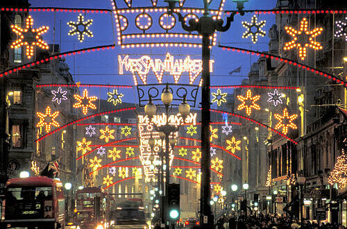 Vorweihnachtliches London