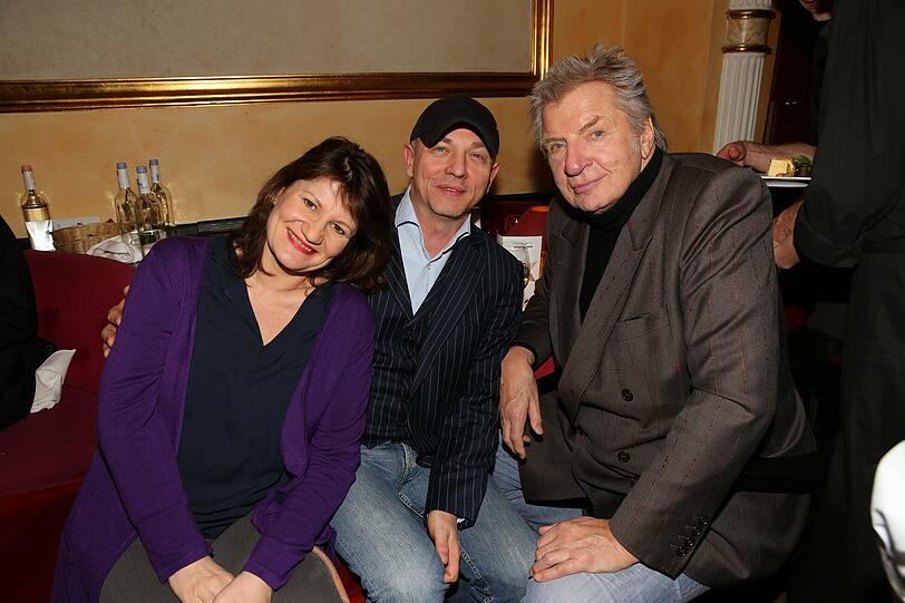 Österreich-Power: Schauspielerin Sigrid Hauser, Gärtnerplatz-Intendant Josef E. Köpplinger und der Kabarettist Werner Schneyer.