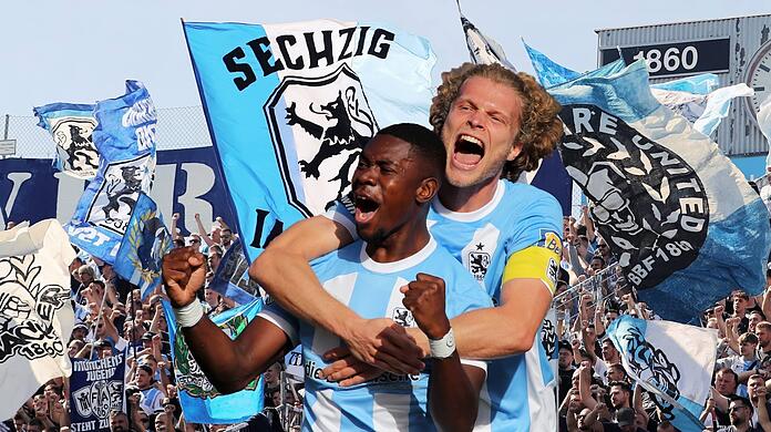 Defensivmacht: Dank Leroy Kwadwo (l.) und Jesper Verlaat hat der TSV 1860 eine starke Verteidigung. Nun muss die Offensive nachziehen.