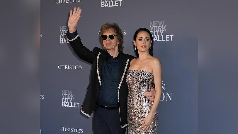 Mick Jagger und seine Partnerin Melanie Hamrick bei der Spring Gala des New York City Ballet.