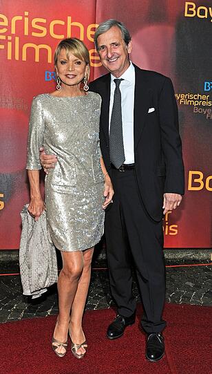Schauspielerin Uschi Glas und ihr Mann Dieter Hermann