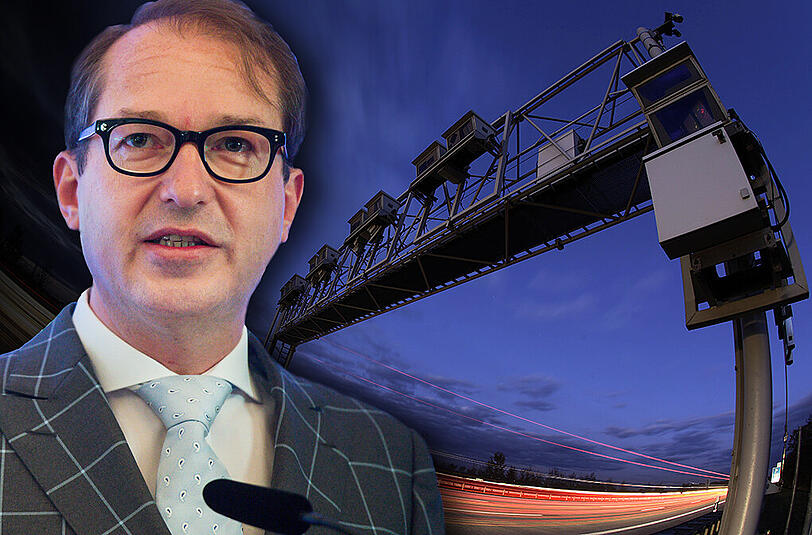 Umstrittene Pkw-Maut: Verkehrsminister Dobrindt (CSU) bekommt Gegenwind von der EU-Kommission.