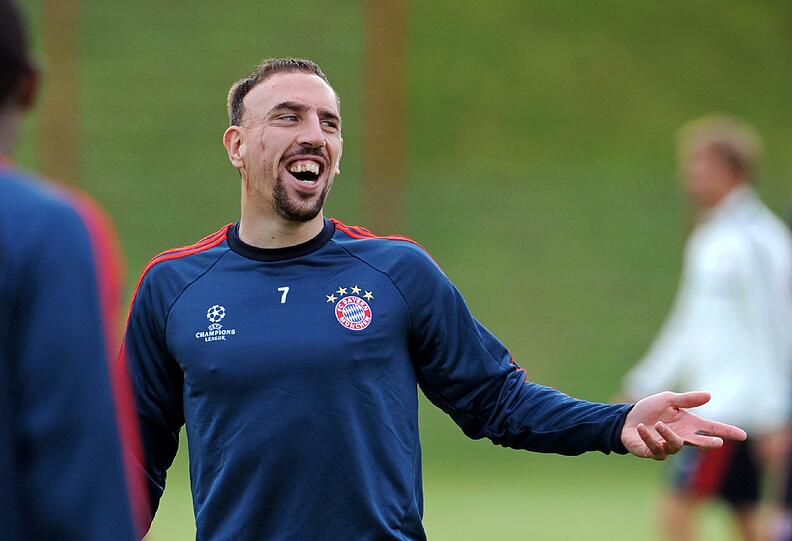 Franck Ribéry: Erst WM-Qualifikation mit Frankreich gegen die Ukraine, dann das Duell mit Dortmund am 23. November.