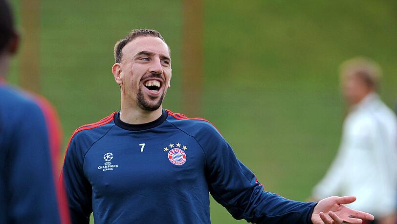 Franck Ribéry: Erst WM-Qualifikation mit Frankreich gegen die Ukraine, dann das Duell mit Dortmund am 23. November. Franck Ribéry: Erst WM-Qualifikation mit Frankreich gegen die Ukraine, dann das Duell mit Dortmund am 23. November.