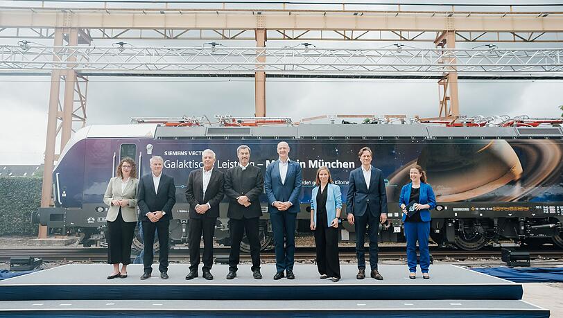 Am Dienstag ist der neue Siemens-Standort eingeweiht worden. Auch OB Dieter Reiter und Ministerpräsident Markus Söder sind gekommen. Am Dienstag ist der neue Siemens-Standort eingeweiht worden. Auch OB Dieter Reiter und Ministerpräsident Markus Söder sind gekommen.