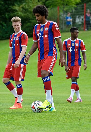 Bilder vom offiziellen Fototermin der Bayern.