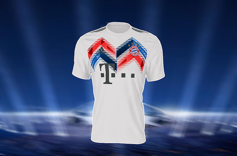 Fans entwerfen Designs für ein Bayern-Trikot: Eines dieser Leiberl wird das Champions-League-Trikot 2017/2018 des Rekordmeisters.