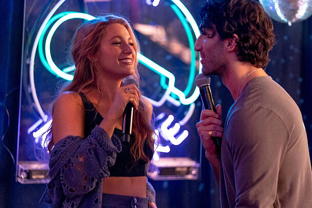 "Nur noch ein einziges Mal" mit Blake Lively Justin Baldoni. "Nur noch ein einziges Mal" mit Blake Lively Justin Baldoni.