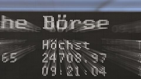 Trotz Wirtschaftsflaute erreicht der Dax einen Höchststand.