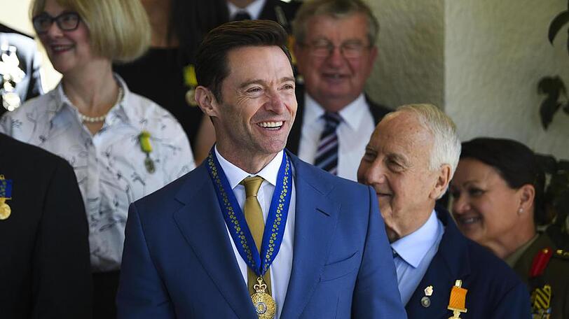Hugh Jackman bei der Auszeichnung